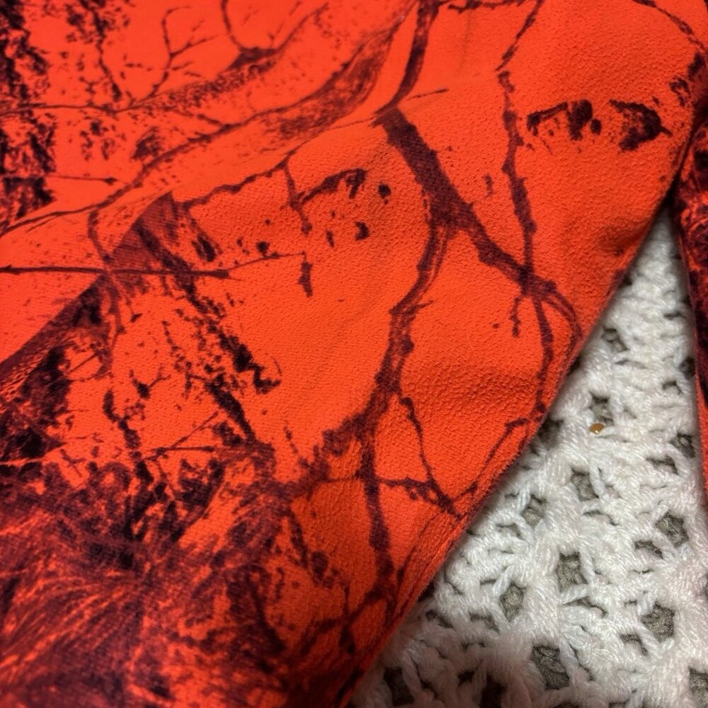 Mount’n Prairie Outdoor Pants Blaze Orange Naked North Insulated Camo Hunter W31 - Picture 6 of 13